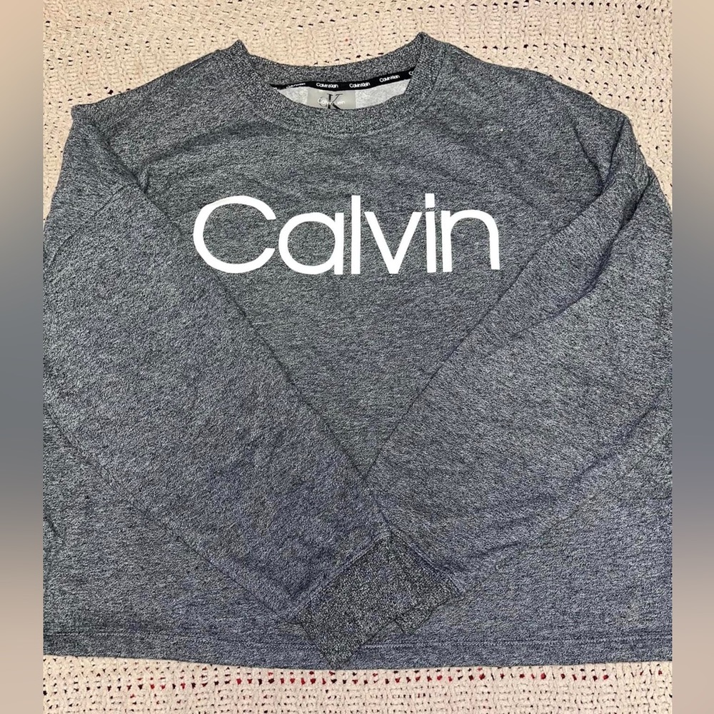 Women’s Calvin Klein Cropped Crewneck